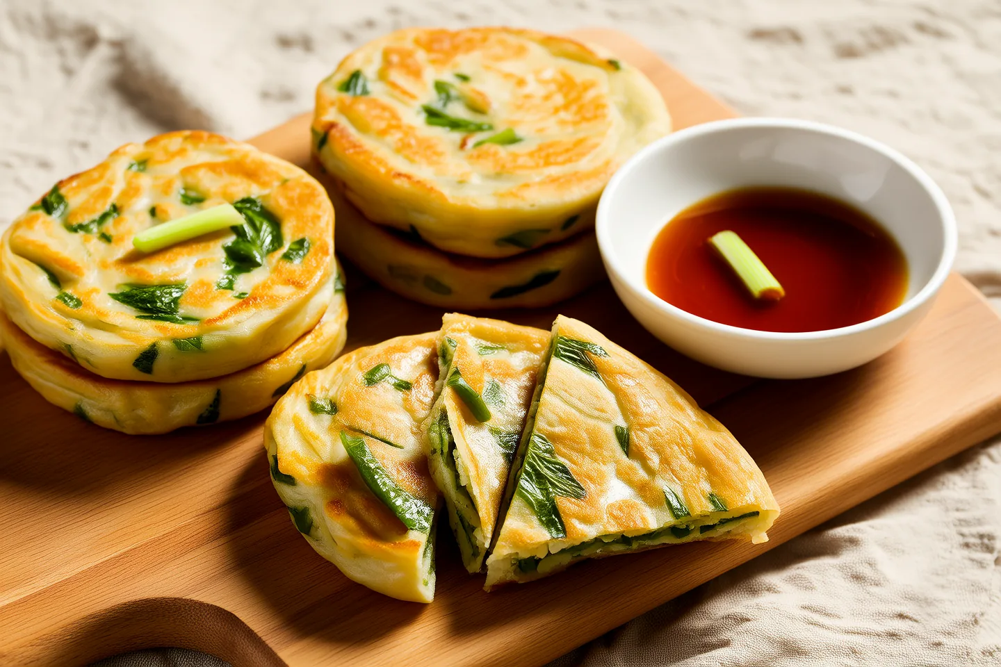 Scallion Pancakes (葱油饼) — Northern snack recipe